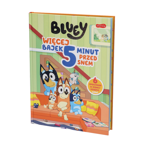 Książka BLUEY Wiecej bajek 5 minut przed snem 1
