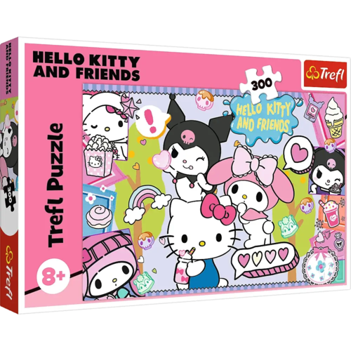 Puzzle 300 Hello Kitty Szalone Trio 1