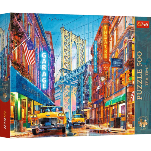 Puzzle 500 Widok na Manhattan Bridge Premium Plus Quality 1