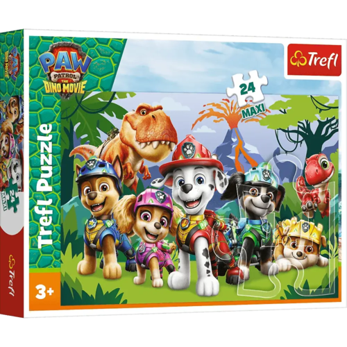 Puzzle 24 MAXI Psi Patrol Prehistoryczna Przyjaźń 1