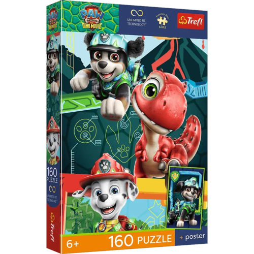 Puzzle 160 Psi Patrol Dinozaurowa Przygoda 1