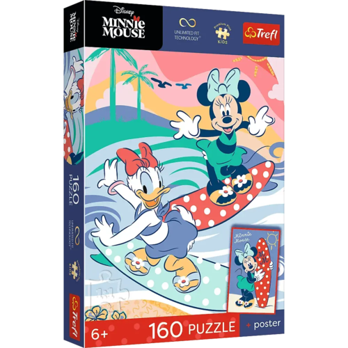Puzzle 160 Myszka Minnie Piękna Myszka 1