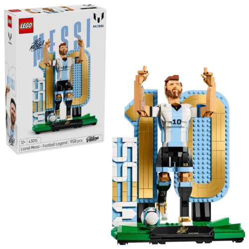 Klocki LEGO FOOTBALL Lionel Messi piłkarska legenda 1