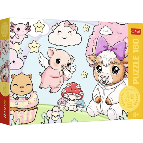 Puzzle 160 Zwierzaki Maluchy 1