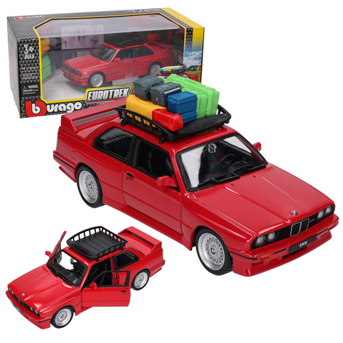 Auto BMW 3 series M3 1988 model metalowy BURAGO 1:24 1