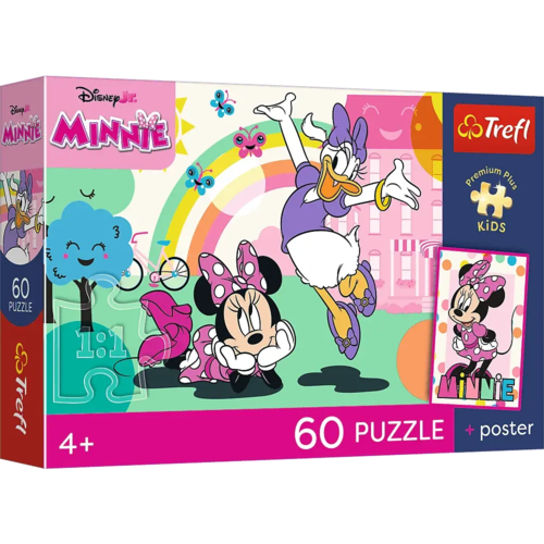 Puzzle 60 Myszka Minnie - Uśmiech Minnie 1