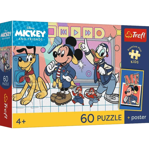 Puzzle 60 MYSZKA MIKI Mysia Ekipa 1