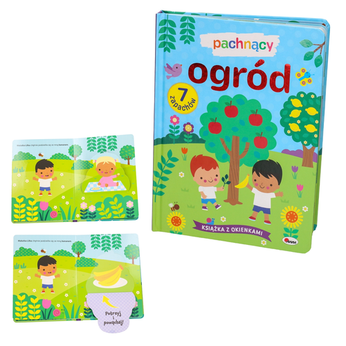 Zapachowa książka PACHNĄCY OGRÓD 1