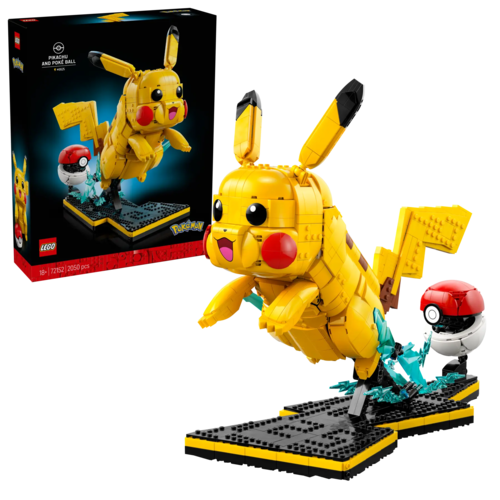 Klocki LEGO POKEMON Pikachu i pokeball 1