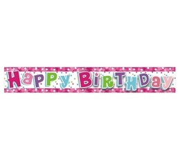 Girlanda Happy birthday 1