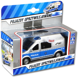 Auto policja Van z dźwiękami 1