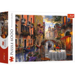 Puzzle 6000 Romantyczna kolacja WENECJA 1