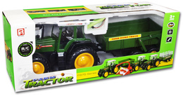 Wielki traktor na radio + przyczepa 1