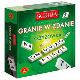 Scriba krzyżówka 2 gry słowne, gra towarzyska 1