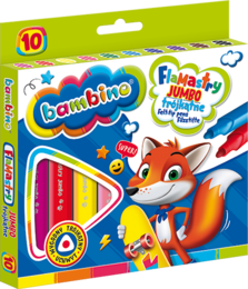 Flamastry JUMBO trójkątne Bambino 1
