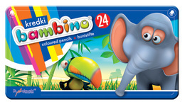 Kredki 24 kolory Bambino 1