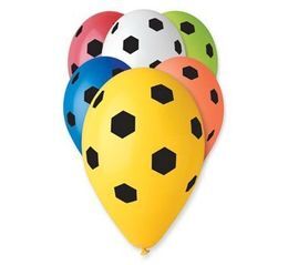 Balony PIŁKA NOŻNA 5szt. 1
