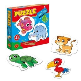 Baby puzzle dla maluszków zwierzęta rybka 1