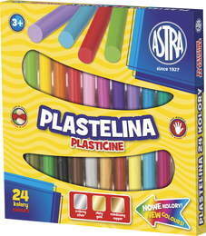 Plastelina 24 kolorów ASTRA 1
