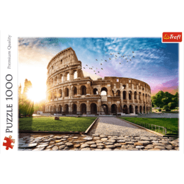 Puzzle 1000 Koloseum w promieniach słońca RZYM 1