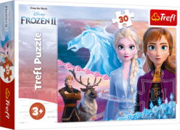 Puzzle 30 Odwaga sióstr FROZEN 1