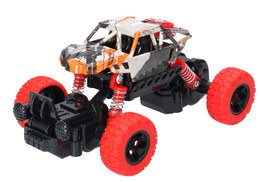 Auto Monster Truck na dużych kołach display 1