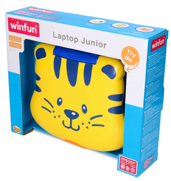 EDUKACYJNY LAPTOP DLA NAJMŁODSZYCH Tygrys Smily Play 1