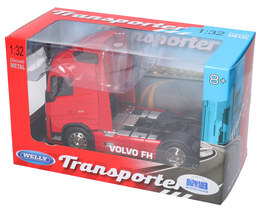 Auto Tir Volvo FH - ciągnik siodłowy model metalowy WELLY 1