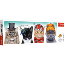 Puzzle 500 Panorama Puszysta ekipa  1