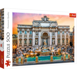 Puzzle 500 Fontanna di Trevi 1
