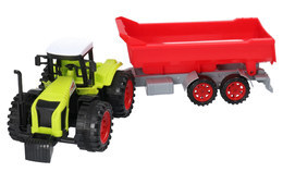 Traktor z przyczepą 1