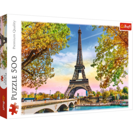 Puzzle 500 Romantyczny Paryż 1