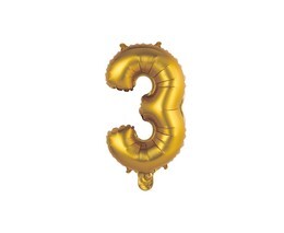 Balon foliowy Cyfra 3 1